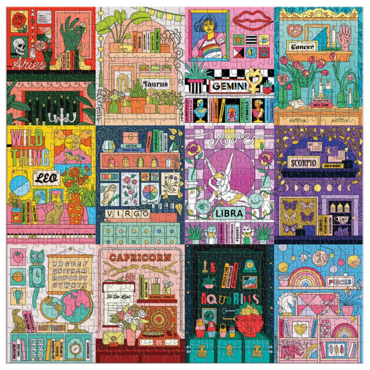 House Of Astrology 500 Piece Foil Puzzle