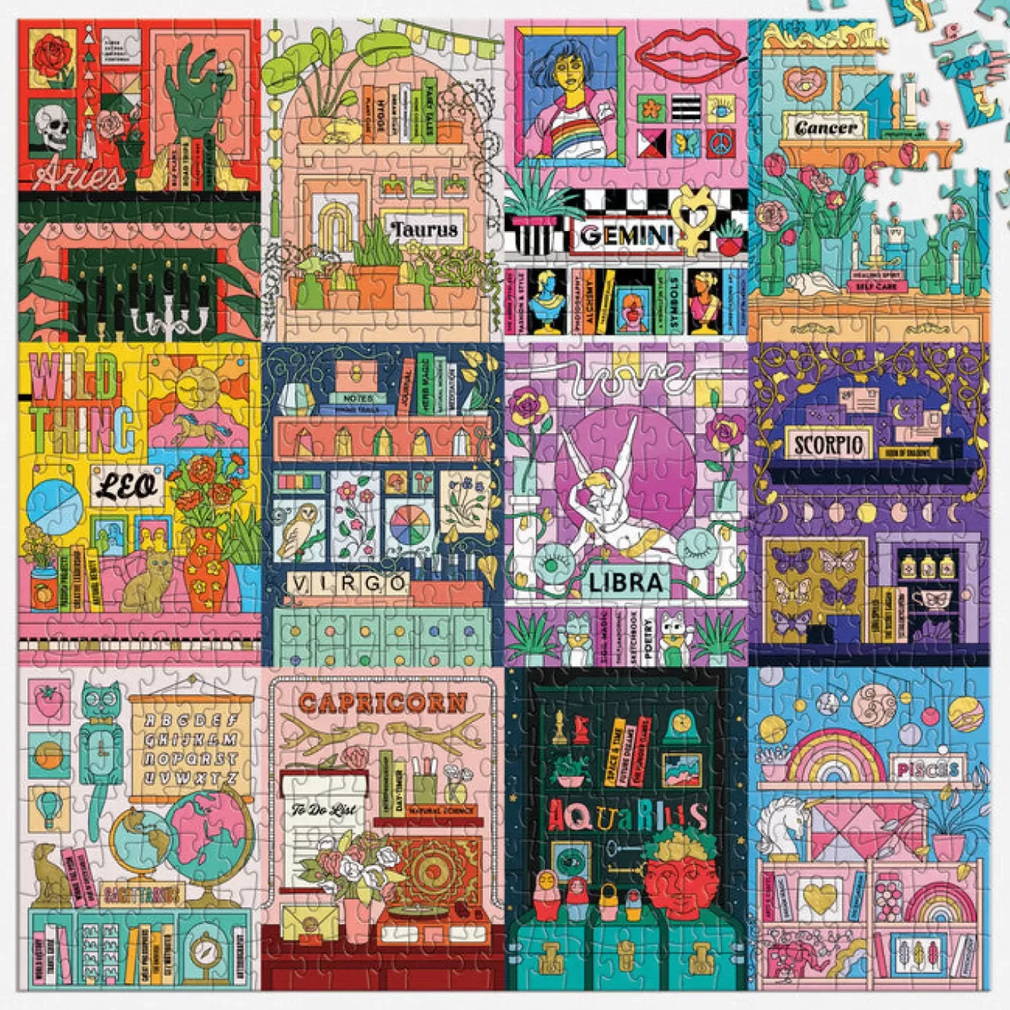 House Of Astrology 500 Piece Foil Puzzle