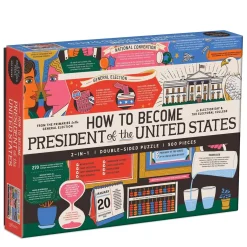 How To Become President Of The United States Double-Sided 500 Piece Jigsaw Puzzle
