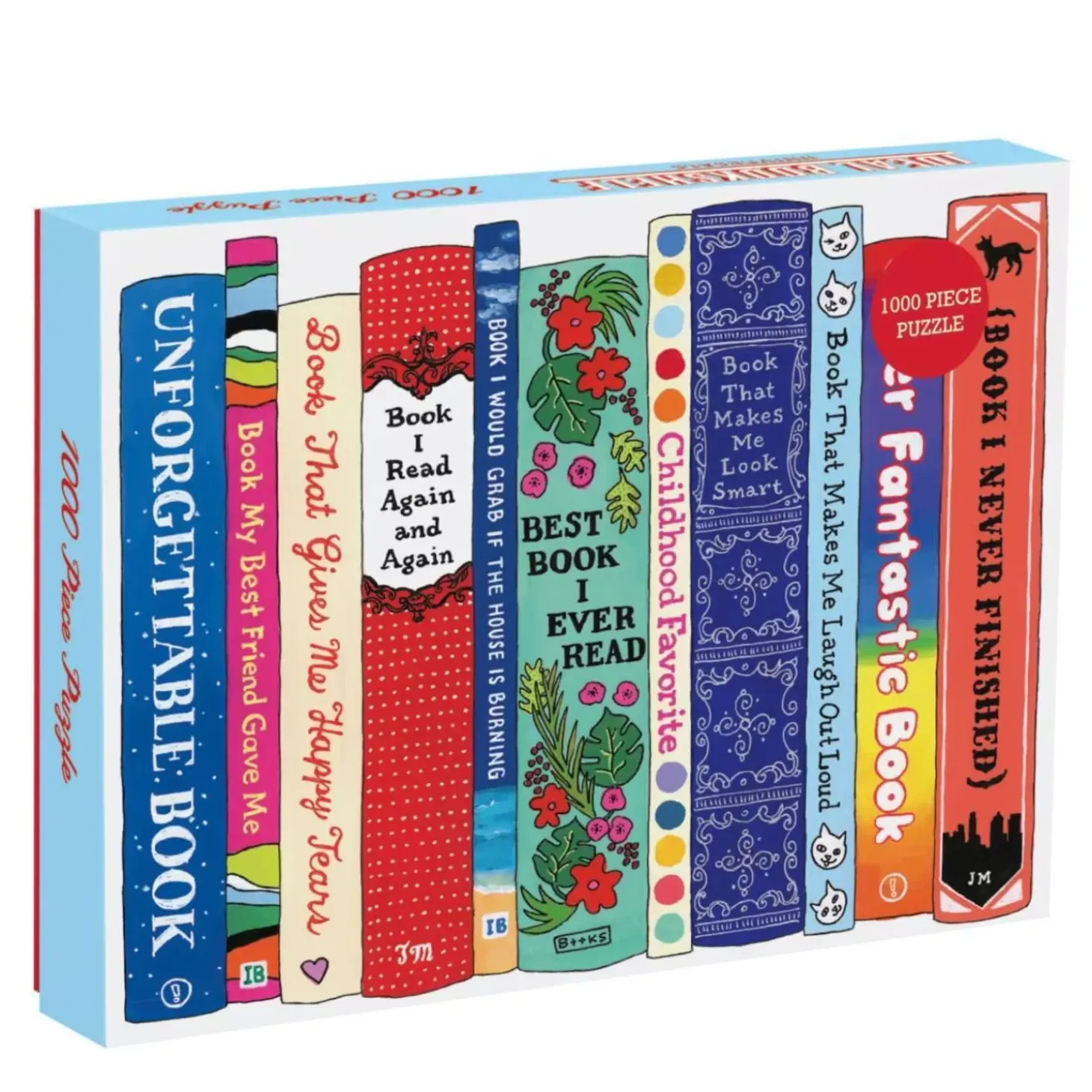 Ideal Bookshelf: Universals 1000 Piece Jigsaw Puzzle
