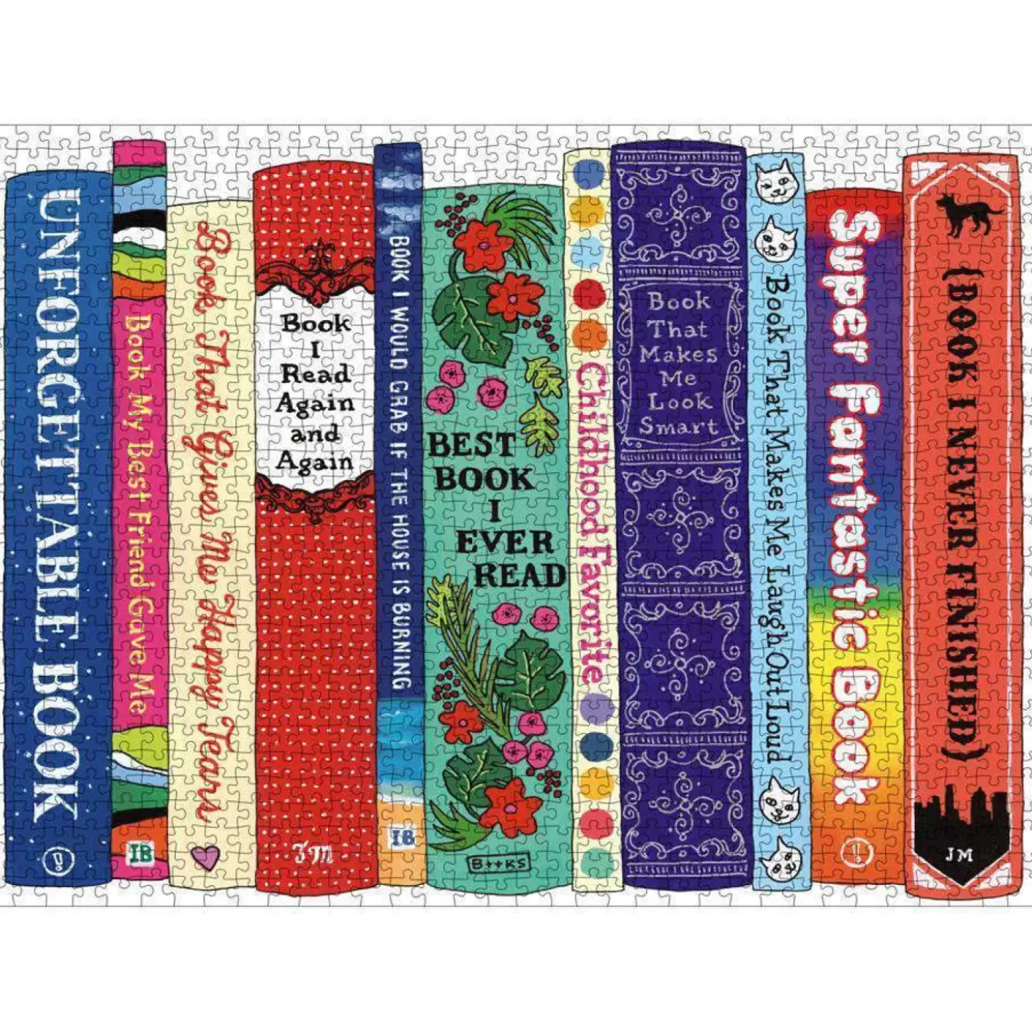Ideal Bookshelf: Universals 1000 Piece Jigsaw Puzzle