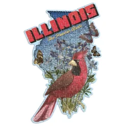 Illinois Mini Shaped Puzzle