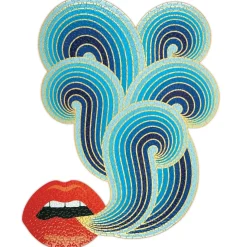 Jonathan Adler 750 Piece Lips Shaped Jigsaw Puzzle