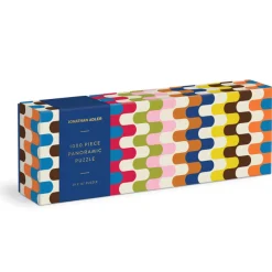 Jonathan Adler Bargello 1000 Piece Panoramic Puzzle