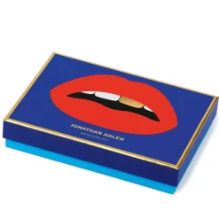 Jonathan Adler Lips Boxed Diecut Notecard Set