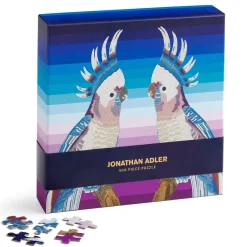 Jonathan Adler Parrots 500 Piece Puzzle