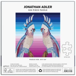 Jonathan Adler Parrots 500 Piece Puzzle