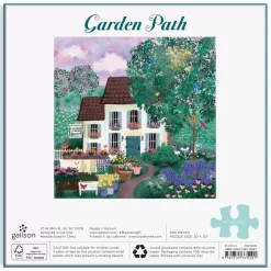 Joy Laforme Garden Path 500 Piece Puzzle