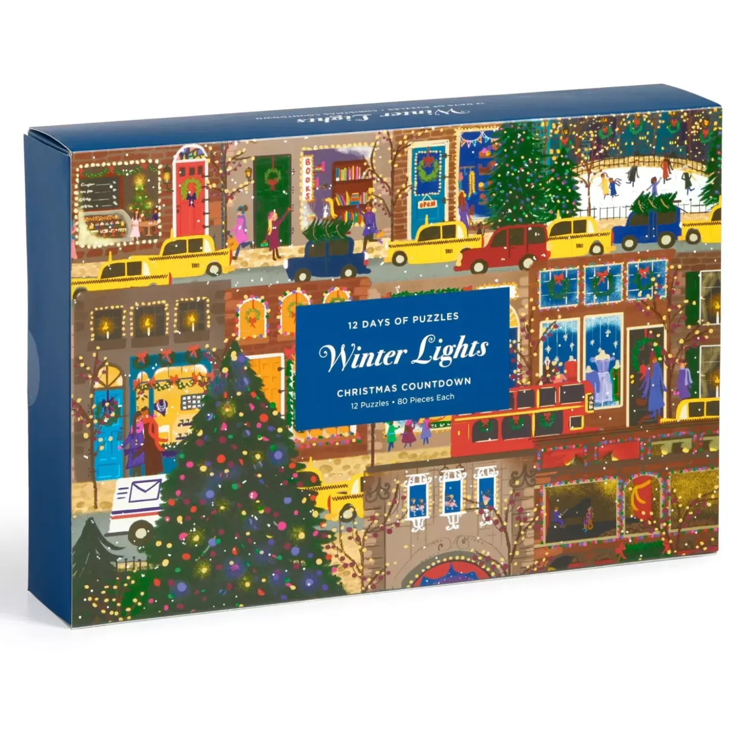 Joy Laforme Winter Lights 12 Days Of Puzzles Holiday Countdown
