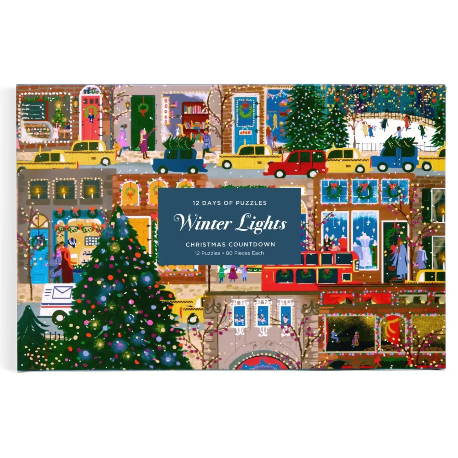 Joy Laforme Winter Lights 12 Days Of Puzzles Holiday Countdown