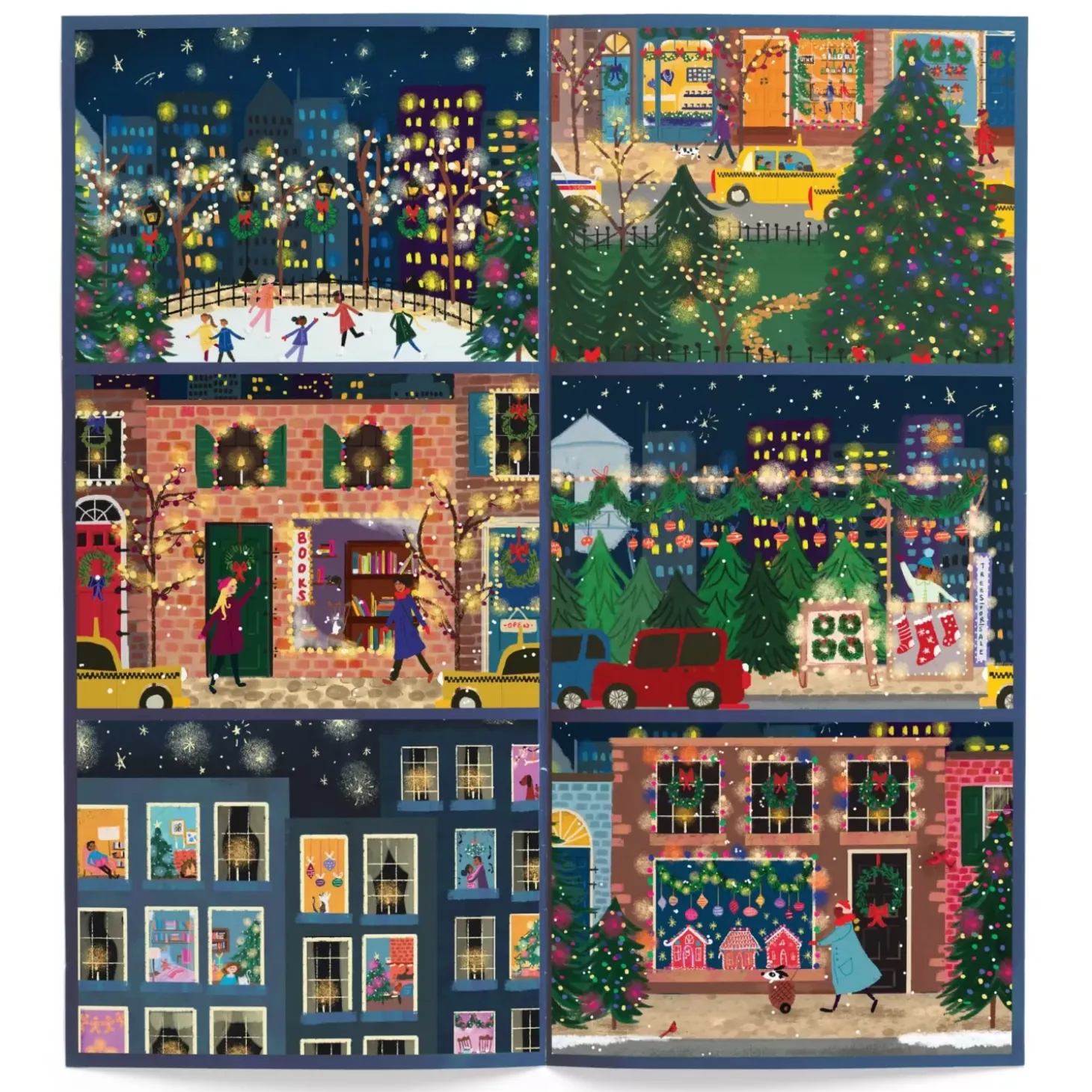 Joy Laforme Winter Lights 12 Days Of Puzzles Holiday Countdown