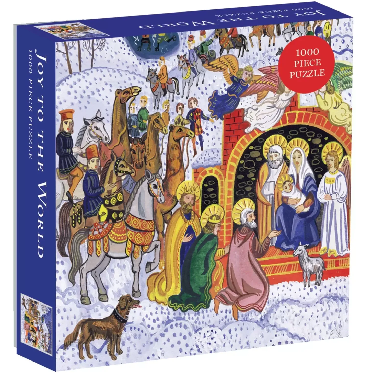Joy To The World Square Boxed 1000 Piece Jigsaw Puzzle