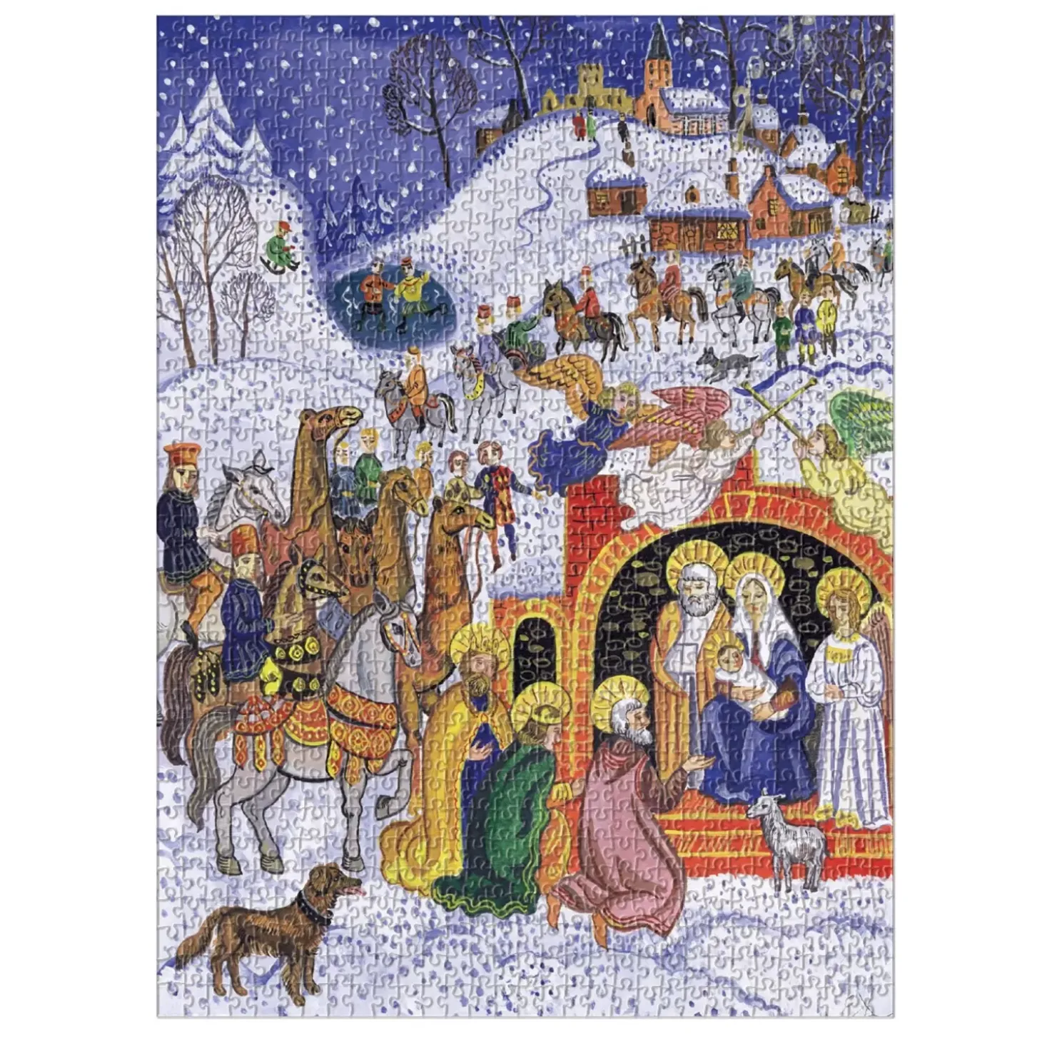 Joy To The World Square Boxed 1000 Piece Jigsaw Puzzle
