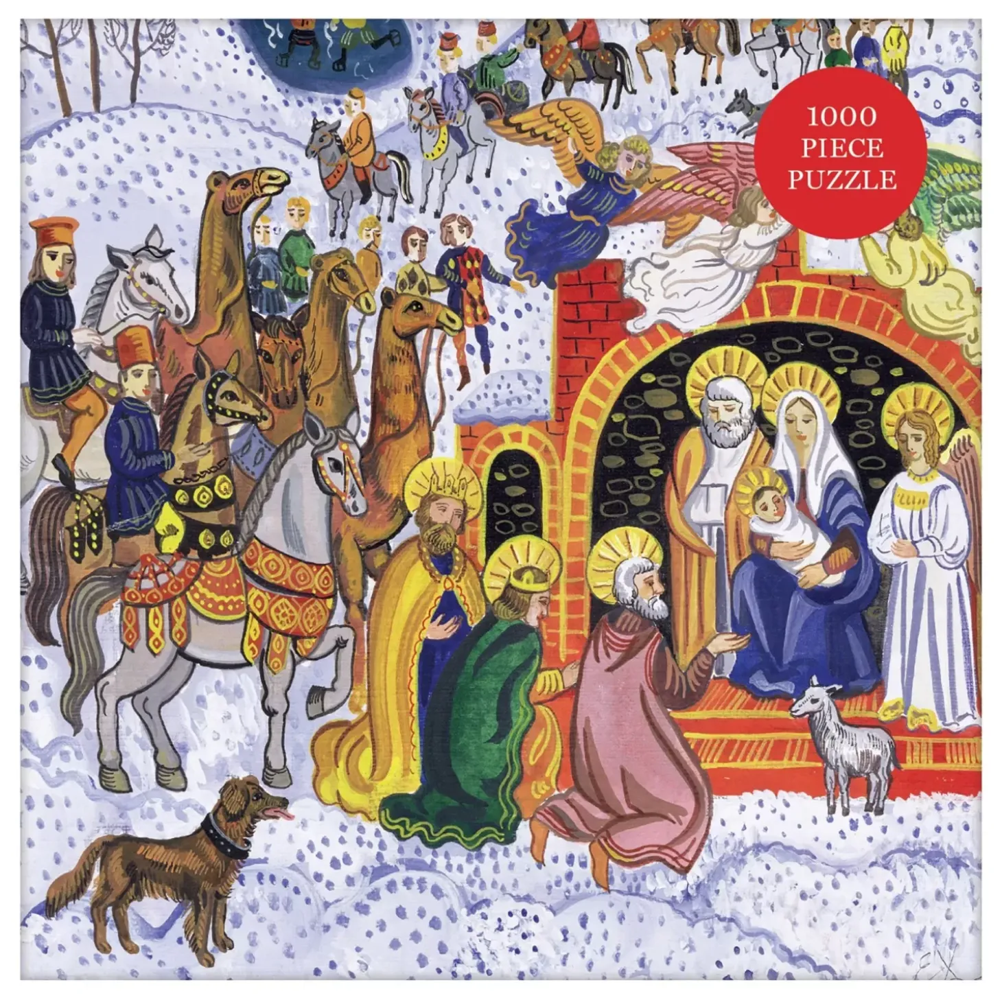 Joy To The World Square Boxed 1000 Piece Jigsaw Puzzle