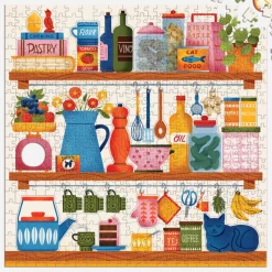Kitchen Essentials 500 Piece Puzzle With Shaped Pieces