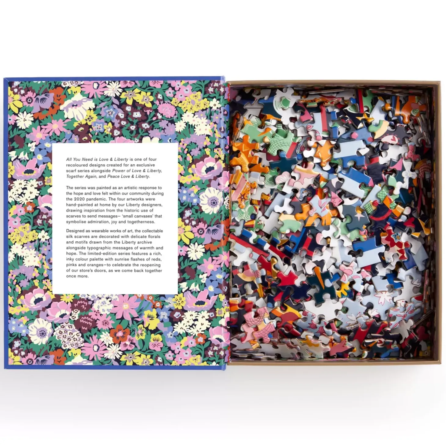Liberty All You Need Is Love 500 Piece Book Puzzle