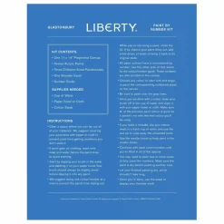 Liberty Glastonbury 11 X 14 Paint By Number Kit