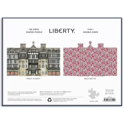 Liberty London Tudor Building 750 Piece Shaped Jigsaw Puzzle
