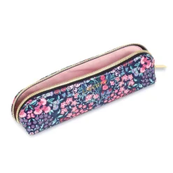 Liberty Tanjore Gardens Tile Navy Pencil Case