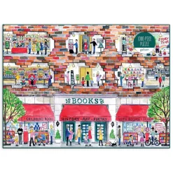 Michael Storrings A Day At The Bookstore 1000 Piece Jigsaw Puzzle