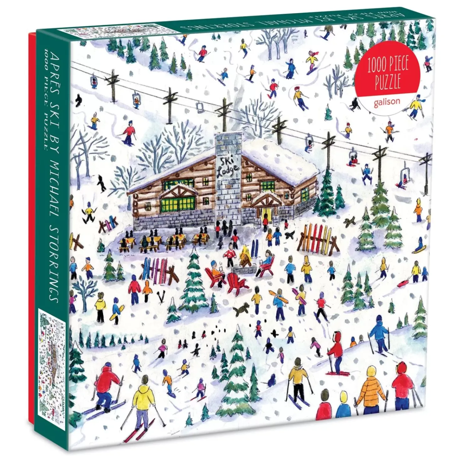 Michael Storrings Apres Ski 1000 Piece Jigsaw Puzzle