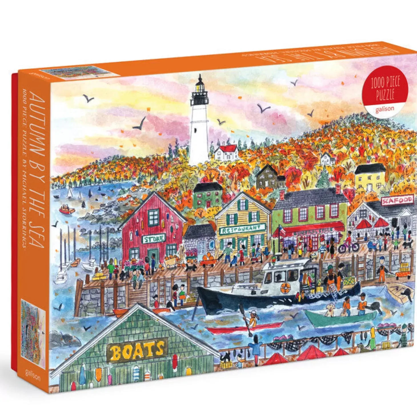 Michael Storrings Autumn By The Sea 1000 Piece Puzzle