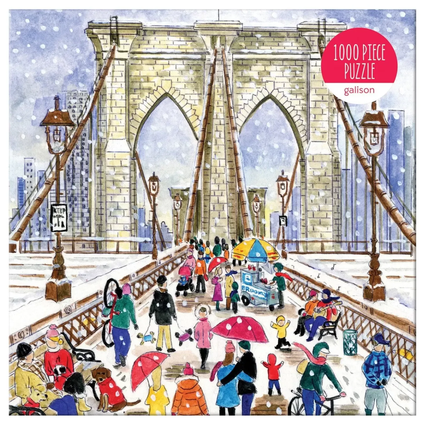 Michael Storrings Brooklyn Bridge 1000 Piece Jigsaw Puzzle