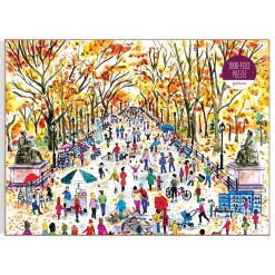 Michael Storrings Fall In Central Park 1000 Piece Puzzle