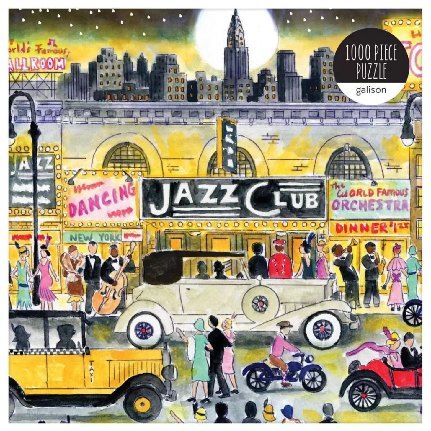 Michael Storrings Jazz Age 1000 Piece Jigsaw Puzzle