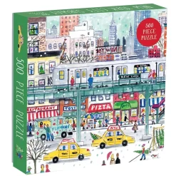 Michael Storrings New York City Subway 500 Piece Jigsaw Puzzle