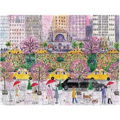 Michael Storrings Spring On Park Avenue 1000 Piece Jigsaw Puzzle