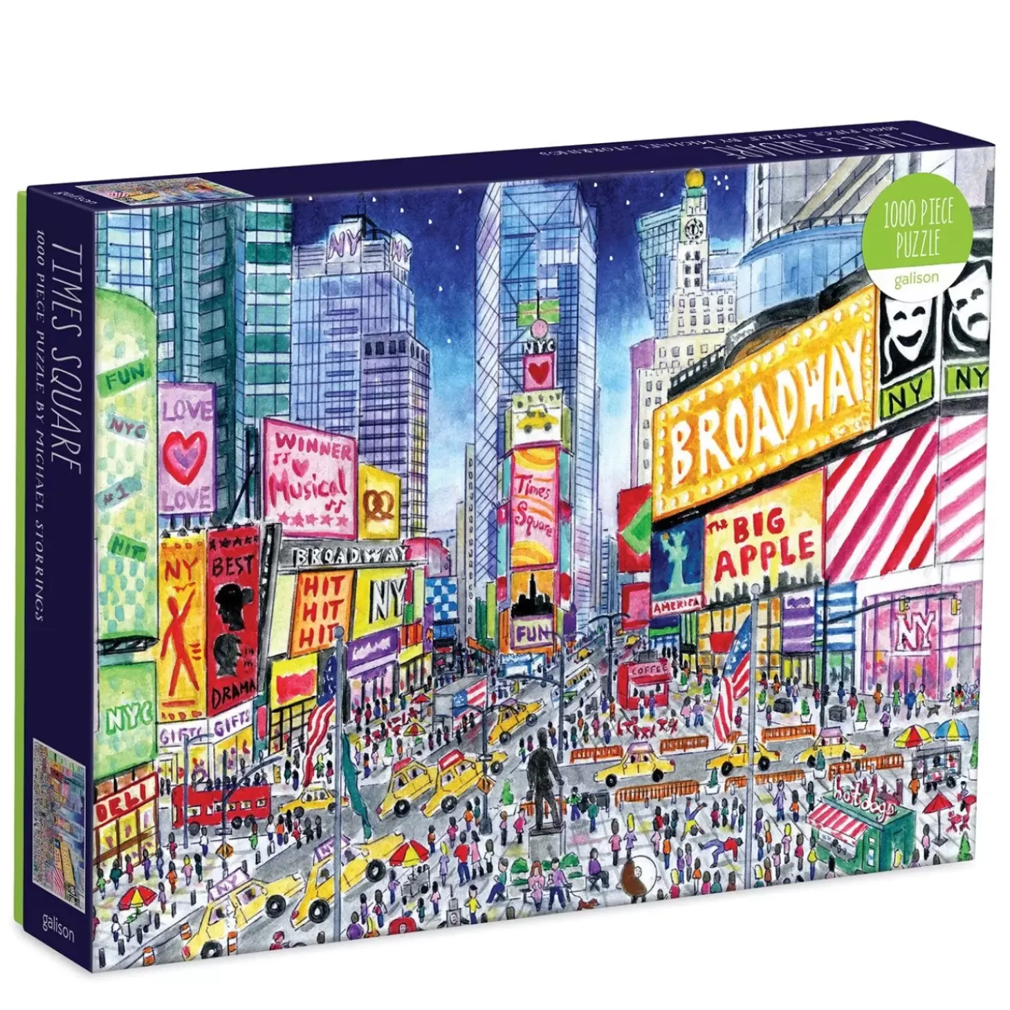 Michael Storrings Times Square 1000 Piece Jigsaw Puzzle