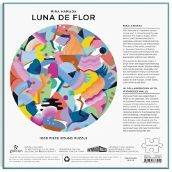 Mina Hamada Luna De Flor 1000 Piece Round Puzzle