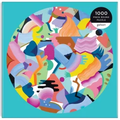 Mina Hamada Luna De Flor 1000 Piece Round Puzzle