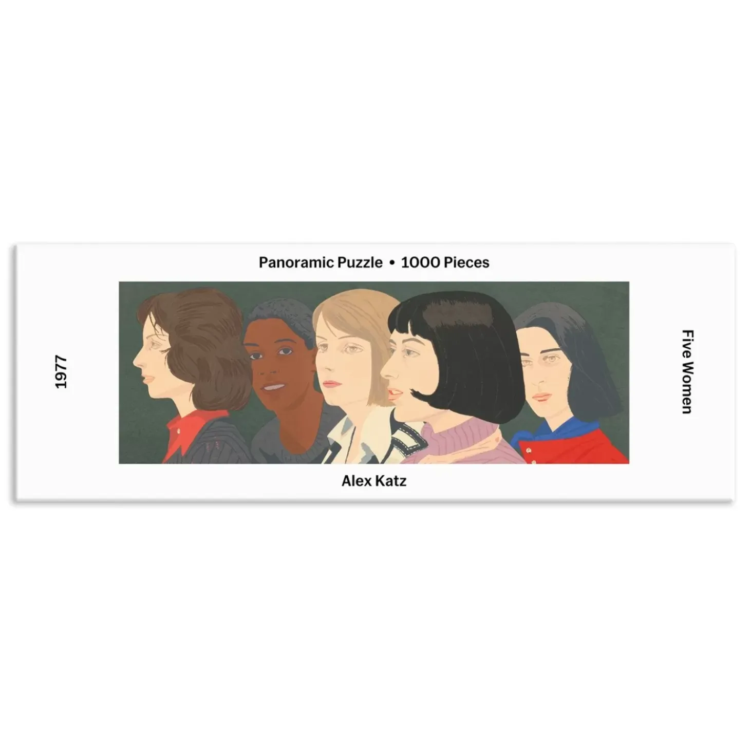 Moma Alex Katz Five Women 1000 Piece Panoramic Jigsaw Puzzle