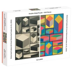 Moma Sol Lewitt Double-Sided 500 Piece Jigsaw Puzzle