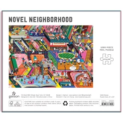 Novel Neighborhood 1000 Piece Foil Puzzle