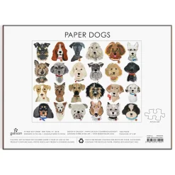 Paper Dogs 1000 Piece Puzzle