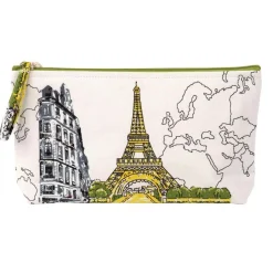 Paris Eiffel Tower Handmade Pouch