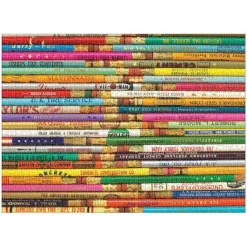 Phat Dog Vintage Pencils 1000 Piece Foil Stamped Jigsaw Puzzle