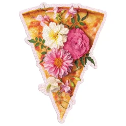 Pizza Party 750 Piece Shaped Jigsaw Puzzle