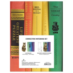 Queen Of The Stacks Connecting Notebook Set