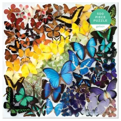 Rainbow Butterflies 500 Piece Jigsaw Puzzle