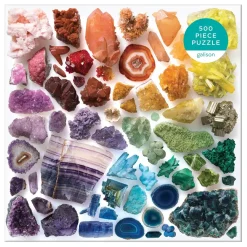 Rainbow Crystals 500 Piece Jigsaw Puzzle