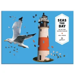 Seas The Day 2 In 1 Shaped Puzzle