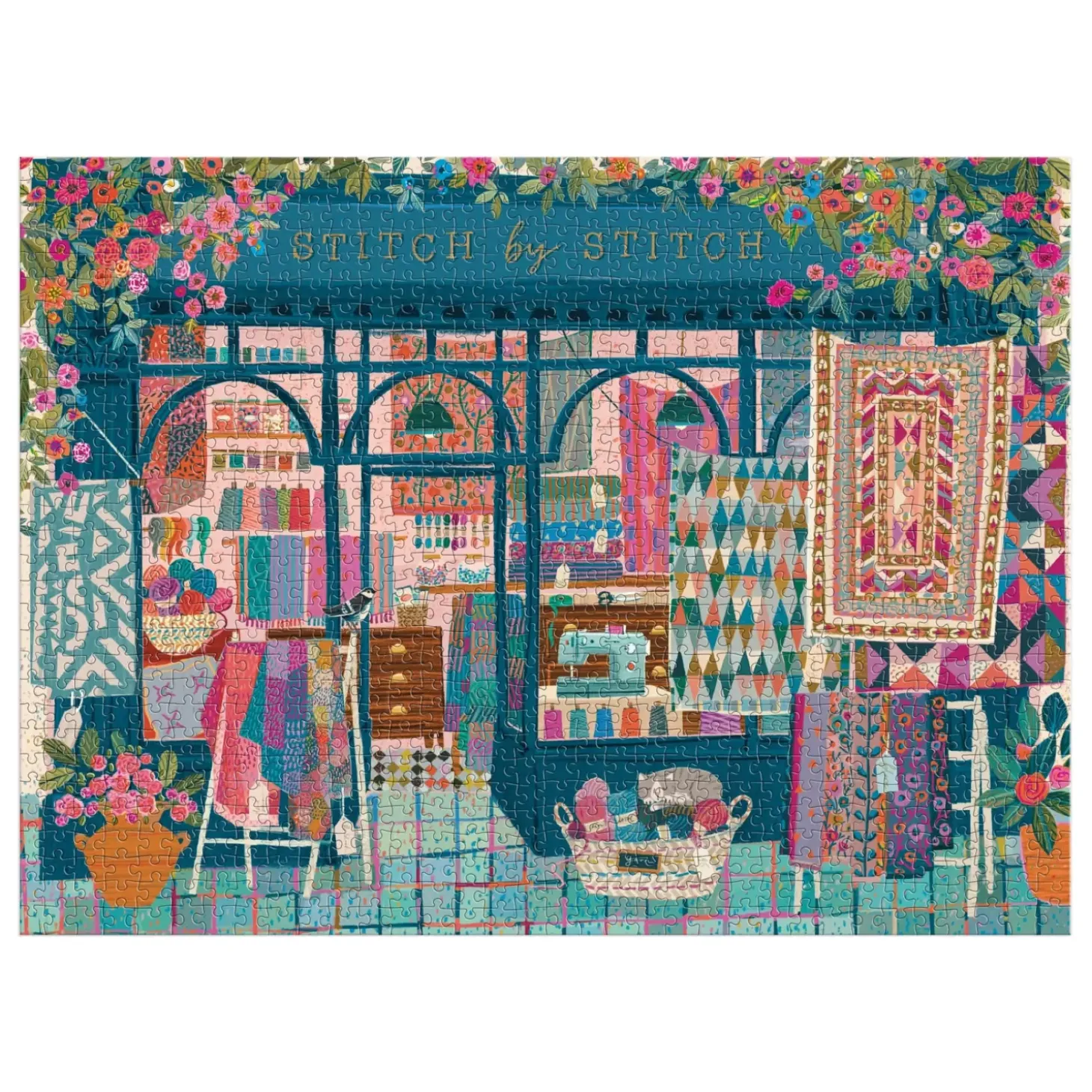 Stitch By Stitch 1000 Piece Puzzle
