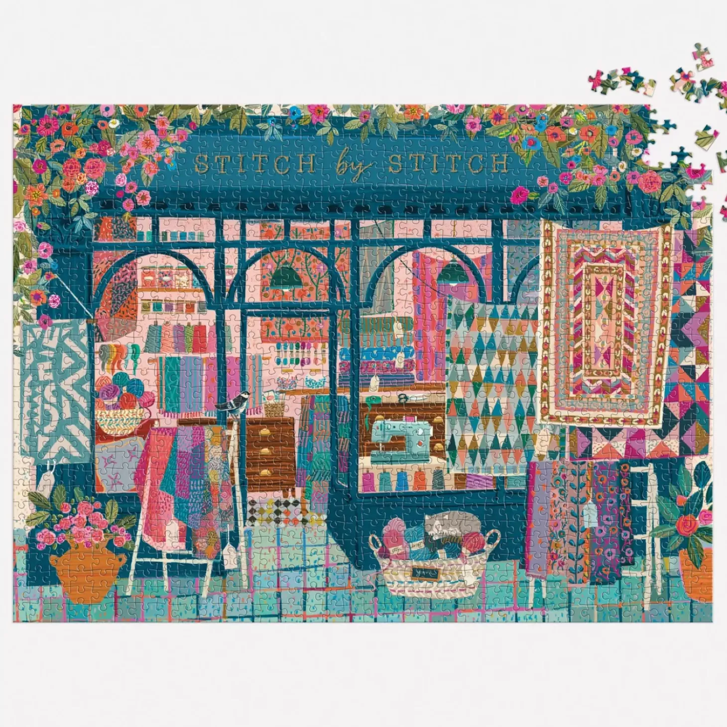 Stitch By Stitch 1000 Piece Puzzle