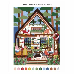 Surf Shack Hideaway 11 X 14 Paint By Number Kit