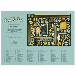 The Art Of Pasta 1000 Piece Puzzle With Shaped Pieces