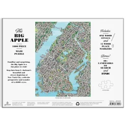 The Big Apple 1000 Piece Maze Puzzle